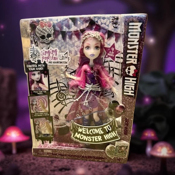 Monster High Doll Vintage doll Ari Hauntington Original NIB 2015 Discontinued - Picture 15 of 15